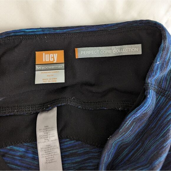 Lucy Perfect Core Collection Blue Leggings XS - Picture 6 of 7